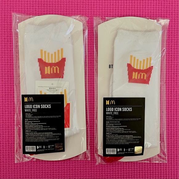 BTS x MCD MERCH - Logo Icon Socks - Picture 2 of 3